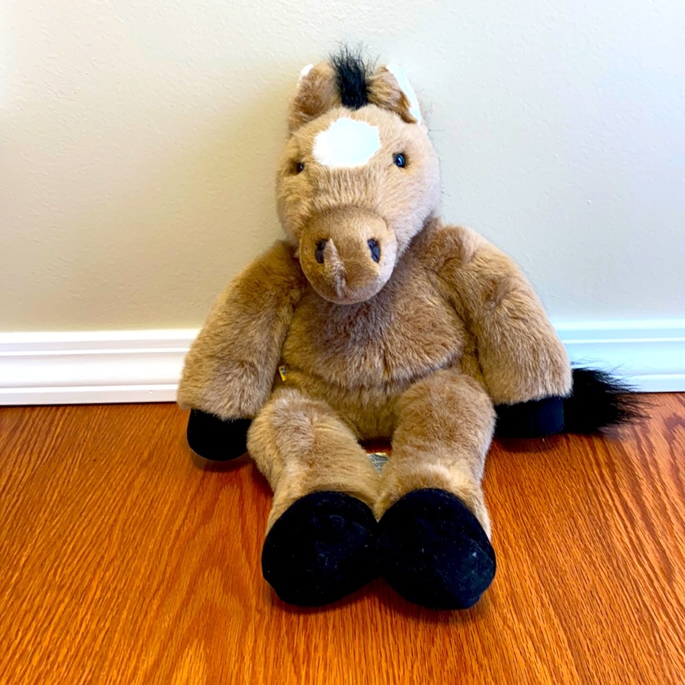 Vintage 1997 Build-A-Bear horse floppy
